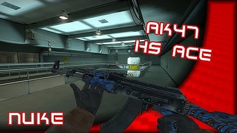 CS:GO AK47 All Headshot Ace on Nuke