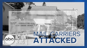 Mail carriers attacked by thieves targeting checks