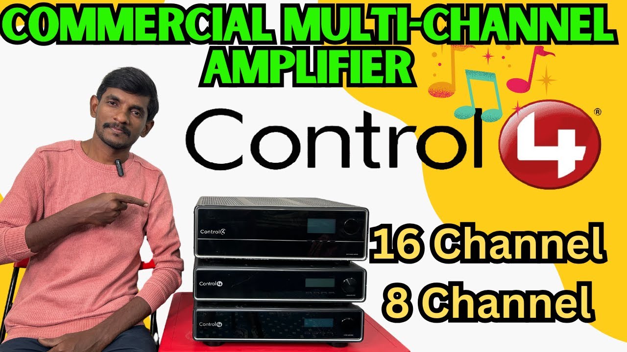 Control 4 Multi Channel Matrix Amplifier Commercial Use 