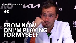 Medvedev: Lack of Support Is Partly Because I Am Russian | Eurosport Tennis