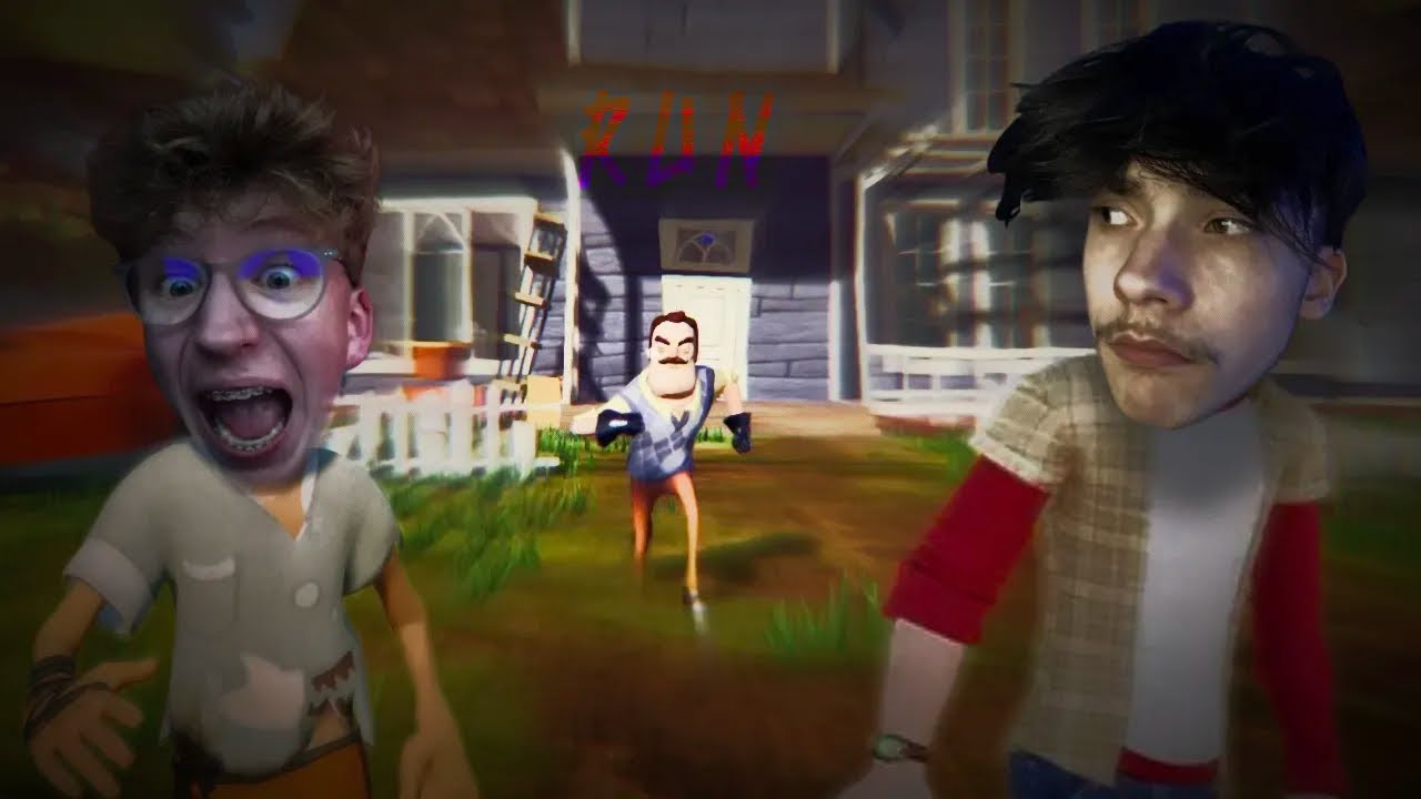 Wir brechen zusammen in den Nachbar Haus ein! (Hello Neighbor)
