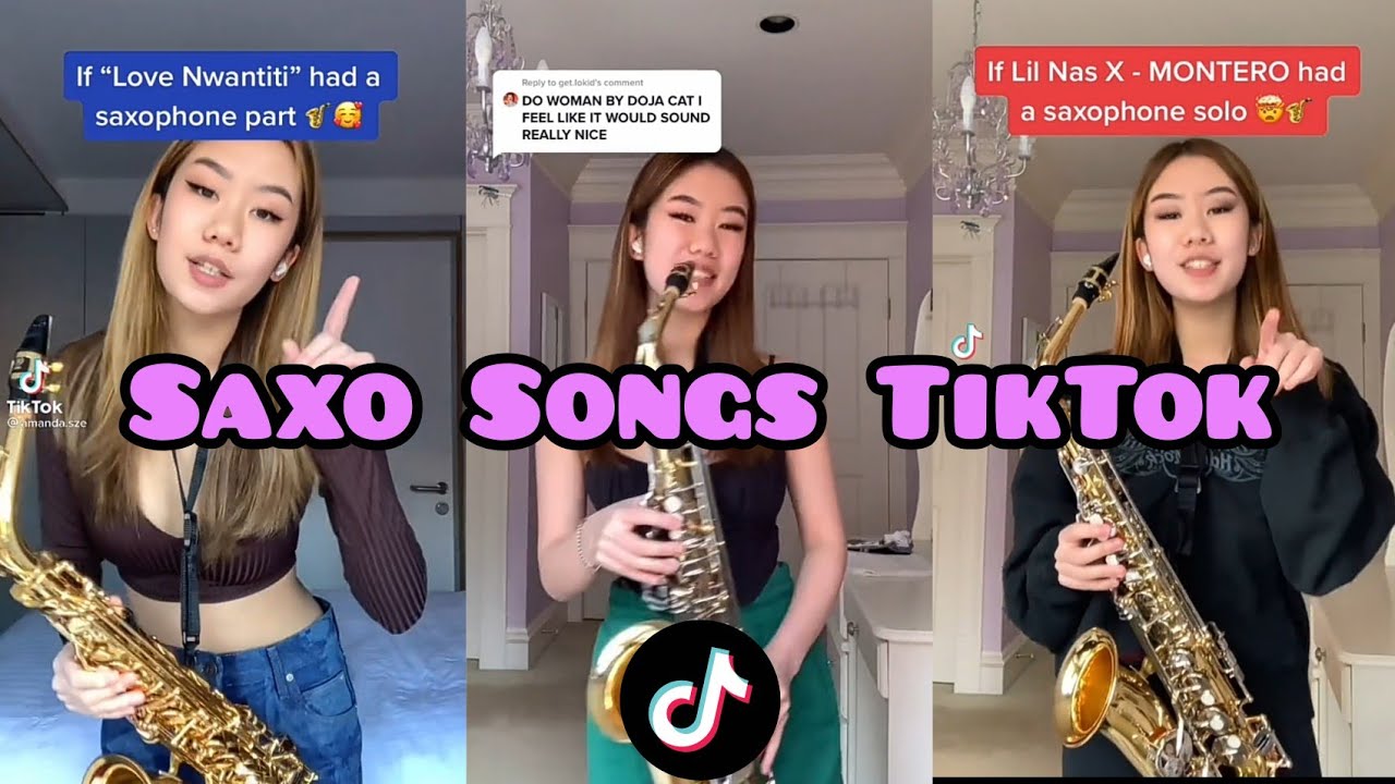 Saxo Songs TikTok Best saxophone Music TikTok (Montero, Love