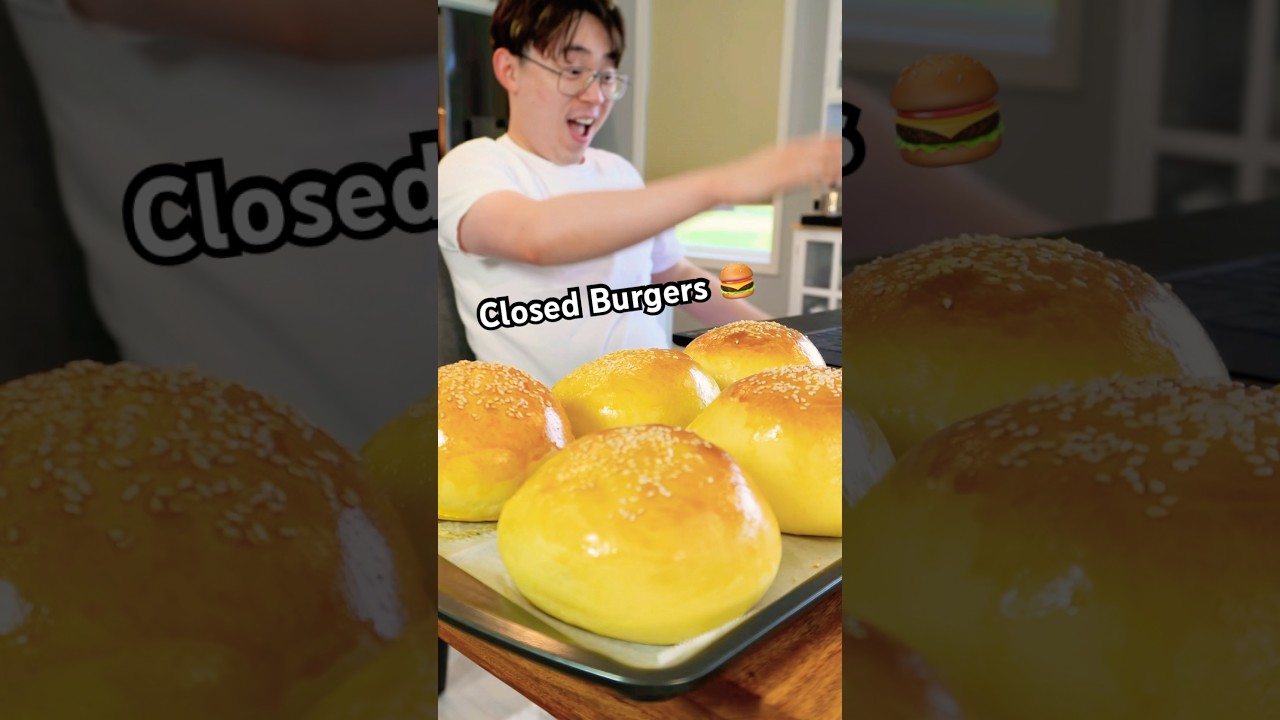 Closed burger 🍔 vs Movie Intro 🎬 - I need to make it faster next time 🤦‍♀️ @BayashiTV_