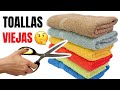 3 IDEAS PARA TRANSFORMAR TUS TOALLAS VIEJAS  | SHOW DE MANUALIDADES