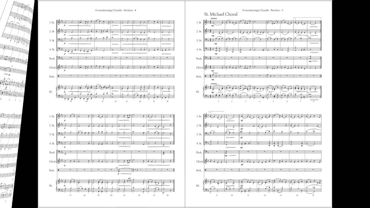 4 vierstimmige Choräle (flexible Besetzung) - Andreas Ludwig Schulte