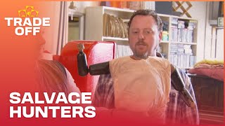 Drew Finds Hidden Treasures At St. Mary's School | Salvage Hunters | Trade Off