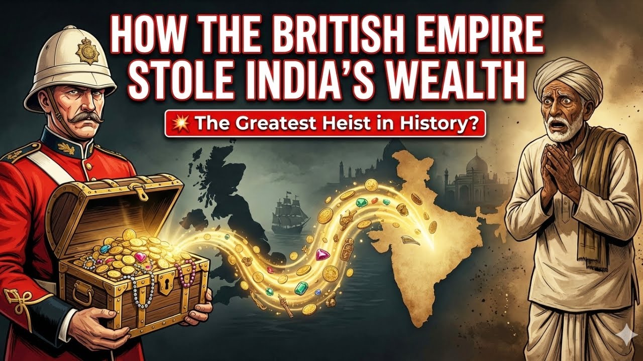 How The British Empire Stoled Indian's WEALTH ( $45 TRILLION )