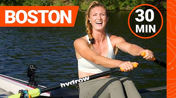 30-Minute "Sprint to the Finish" Row in Boston