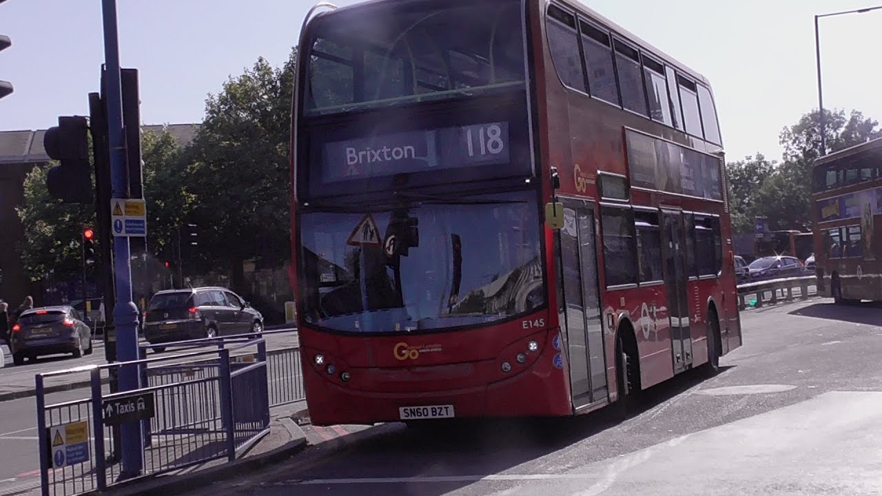 118 London Bus Route Morden Brixton Go Ahead Part 1 YouTube 118 London Bus Route Morden Brixton Go Ahead Part 1 YouTube