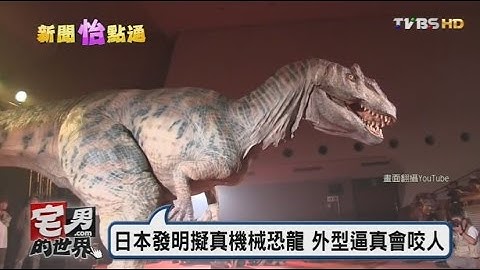 日本发明拟真机械恐龙 外型逼真会咬人 宅男的世界 20161117 - 天天要闻