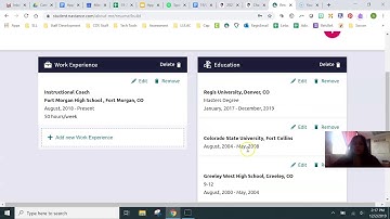 Using Resume Builder in Naviance