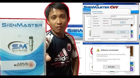 How to FIX Deactivation Problem in SIGNMASTER