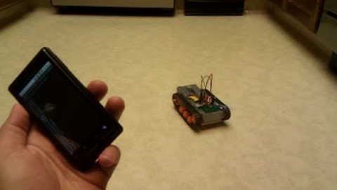 Controlling A Robot With A Motorola Droid