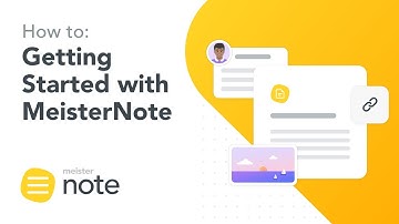 How to: Getting Started with MeisterNote