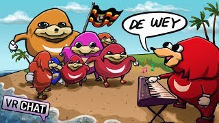 THE WAY OF MUSIC!!! (VRChat Ugandan Knuckles)