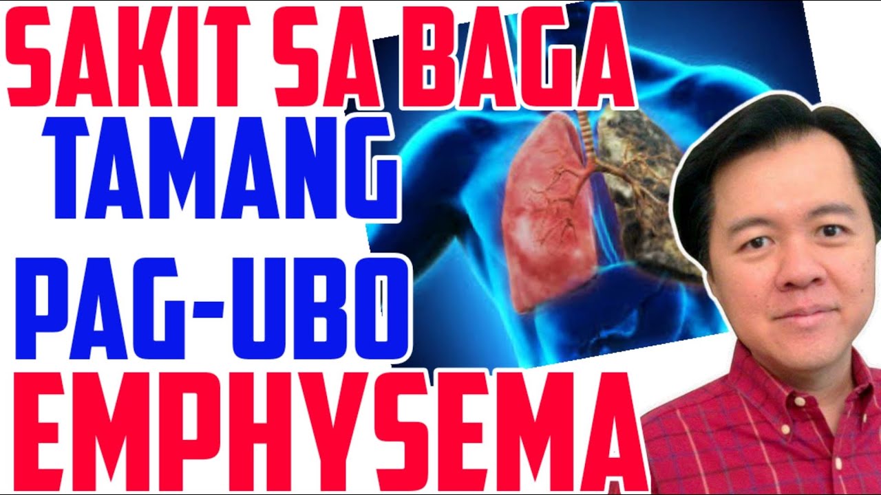 Sakit sa Baga, Tamang Pag-ubo, Paghinga, Emphysema, Hilik - ni Dr Leni Fernandez #1