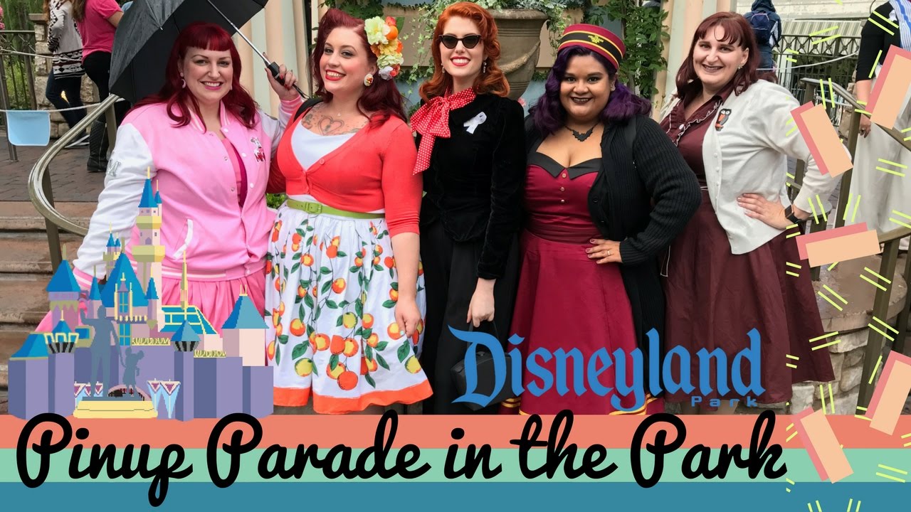 Pinup Parade at the Park | May 2017 | Pinup Girl Clothing | Disneyland