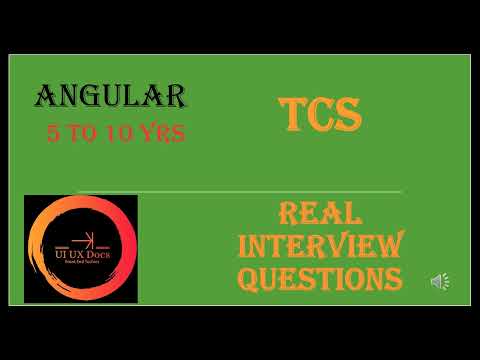 TCS Angular Interview Questions - 5 to 10 yrs - UI UX Docs