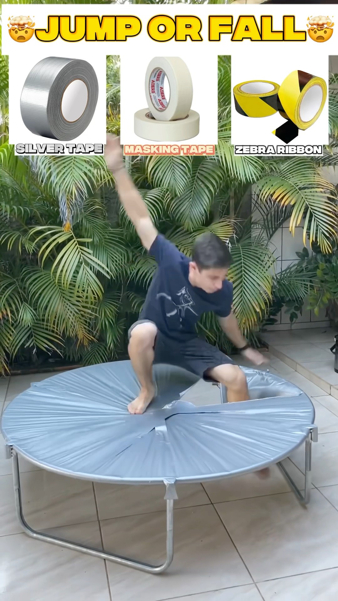 Será que eu vou cair do pula-pula?!? #shorts #challenge