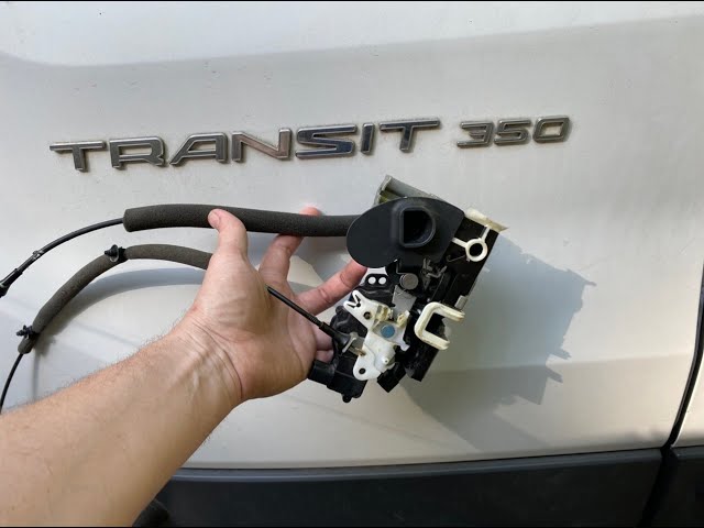 Robust Car Parts Rear Right RH Door Lock Latch Mechanism For Ford Transit (2000-2014) Central Locking