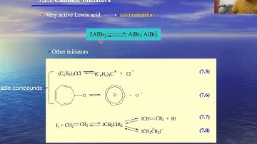 Cationic Polymerisation Part 1
