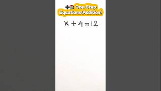 Full How to Solve One-Step Equations Using Addition! | Easy Math Trick➕📚 #mathideas #shorts News