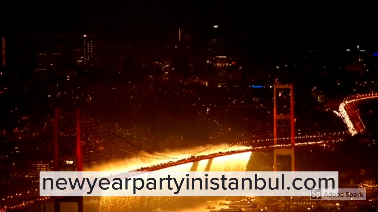 Istanbul New Year Party - Istanbul New Year Fireworks