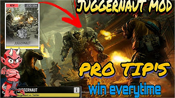 how to play juggernaut mod cod mobile | tips win every time |