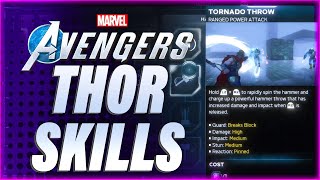Thor All Skills! Marvel's Avengers Skill Tree
