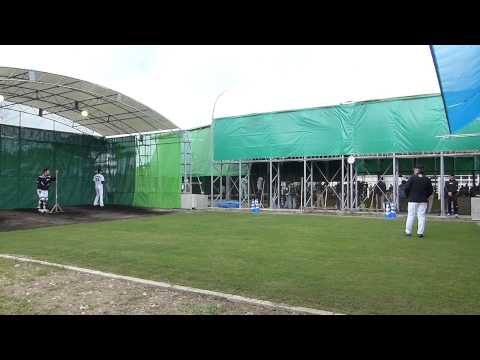 ２０１５　ロッテキャンプ　2/7　川満のブルペン　１３