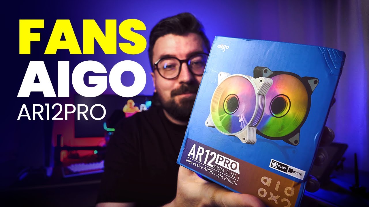 Kit de Fans Aigo AR12 Pro para PC, vale a pena?