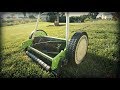 Why Lawn Renovations NEED This Reel Mower?? // Westies, Backyard Update, Swardman Electra
