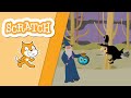 Гра в Scratch Чаклун і Відьма Магічна дуель 