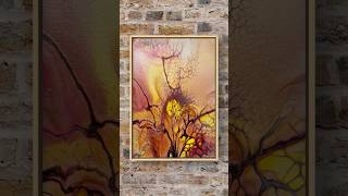 The PERFECT Autumn Colors Pour #bloomtechnique #floraart #satisfying