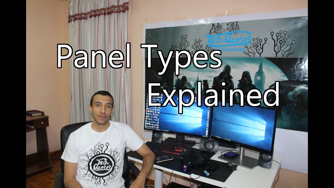 Panel types (IPS/TN/VA) - YouTube