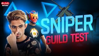 SNIPER Only - 69 DB Guild Test 🔥 RASHIQ DB is Live 🤍 #rashiqdb #69db