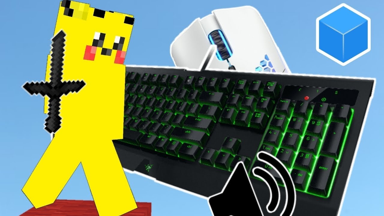 Tryhard Keyboard Tryhard 210FPS Keyboard + Mouse Sounds ASMR | Cubecraft Bridge - YouTube