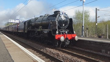 Great Britain Railtour XIV 2022 35018 and 45115, Hornby R3558 Royal Scot