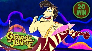 Traveling To Another World! 🌍 | George of the Jungle | Full Episode | Cartoons For Kids