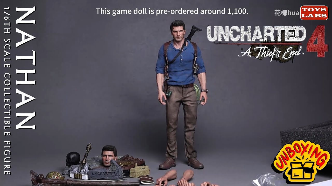 Unboxing 1/6 LIMTOYS LIM012 德雷克 Uncharted 4 Nathan Drake
