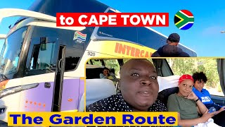 to CAPE TOWN from PORT ELIZABETH || The GARDEN ROUTE 🇿🇦