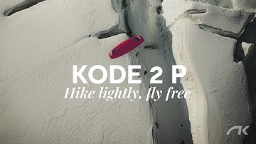 Kode 2 P: the glider to hike light, fly free and enjoy the ride