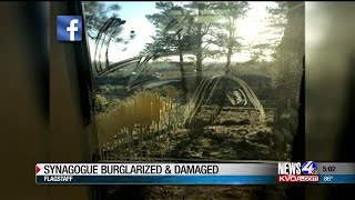 Hate crime investigation at synagogue in Flagstaff