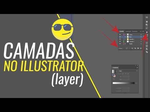 Como Trabalhar com Camadas no Illustrator