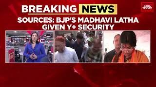 Hyderabad Candidate Madhavi Latha Receives Y Plus Category Security | Lok Sabha Election