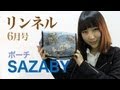 リンネル 6月号 付録「SAZABY クラシック柄 大型多機能ポーチ」