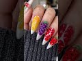 Juicy 3D Fruit Nails for Summer 🍓🍊 #nails #simplenails #nailart #nailtech #3dnails #jellynails