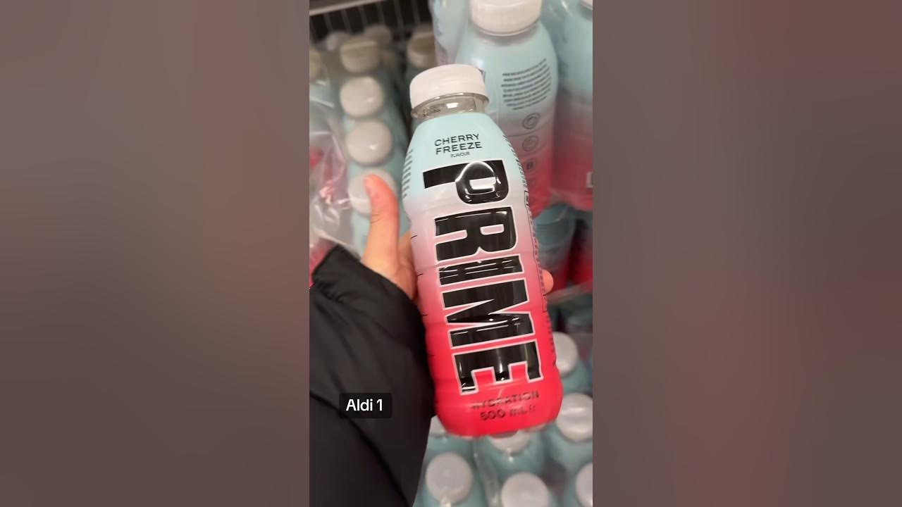 FINDING UK LIMITED EDITION CHERRY FREEZE PRIME BOTTLE?? cherryfreeze prime drinkprime YouTube