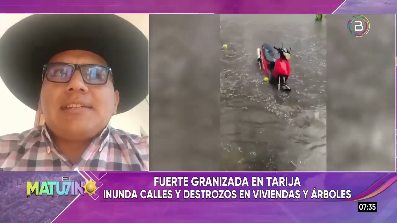 Tarija amaneció con los cultivos devastados tras una intensa granizada; campesinos piden ayuda