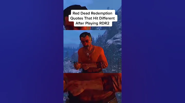 Red Dead Redemption 2 Quotes that Hit Different After playing RDR2 @khalilgamingstudio - DayDayNews